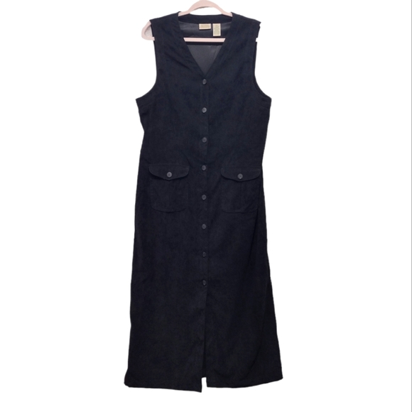 St. John's Bay Dresses Vintage St Johns Bay Button Down Maxi Dress